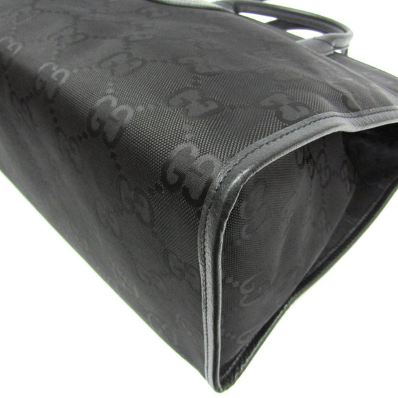 GUCCI Authentic Black Leather Shoulder Bag - Picture 4 of 14